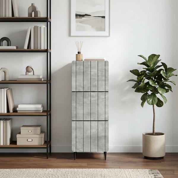 vidaXL Zásuvkový kabinet 33 x 34,5 x 92 cm Kompozitné drevo