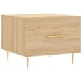 vidaXL Konferenčné stolíky 2 ks dub sonoma 50x50x40cm kompozitné drevo