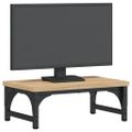 vidaXL Stojan na monitor dub sonoma 37x23x14 cm kompozitné drevo