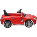 Detské elektrické auto s ovládačom červené Mercedes Benz SLS AMG 6 V