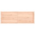 vidaXL Stolová doska 140x50x(2-4) cm neošetrený masív živé hrany