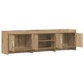 vidaXL TV skrinka 168 x 33 x 47 cm Dub artisan Kompozitné drevo
