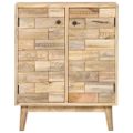 vidaXL Komoda 60x35x75 cm masívne mangovníkové drevo