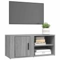 vidaXL TV skrinky 2 ks sivý dub sonoma 80x31,5x36 cm spracované drevo