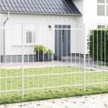 vidaXL Záhradný plot WOERDEN 6 ks 170 x 215 cm Biela