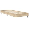 vidaXL Rám postele Dub sonoma 80 x 200 cm Kompozitné drevo