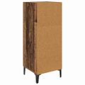 vidaXL Servírovacia skriňa Staré drevo 34,5 x 34 x 90 cm