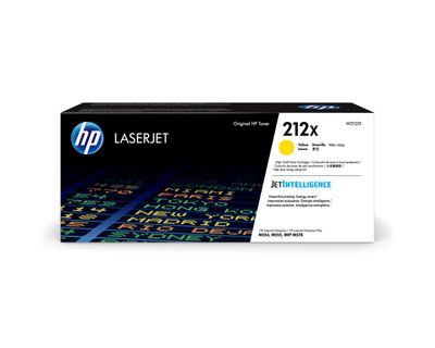 HP 212X LaserJet žltá tonerová kazeta, W2122X