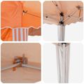 vidaXL Prístrešok na párty 575 x 289 x 245 cm Oranžová