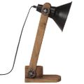 vidaXL Stolová lampa 25 W čierna 23x13x52 cm E27