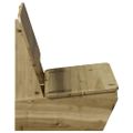 VidaXL záhradné stoličky 2 ks 60x64x70,5 cm impregnované drevo