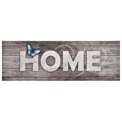 vidaXL Kuchynský koberec prateľný dizajn Home 45x150 cm