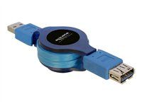 Kábel USB 3.0 predlžovací výsuvný