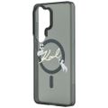 Puzdro Karl Lagerfeld IML KC Script MagSafe pre Samsung Galaxy S26 Ultra čierne