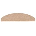 vidaXL Nášľapy na schody samolepiace 30 ks béžové 65x22,5x3,5 cm