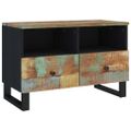 vidaXL TV skrinka 70x33x46 cm recyklovaný masív
