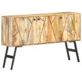 vidaXL Komoda 118x30x75 cm mangovníkový masív