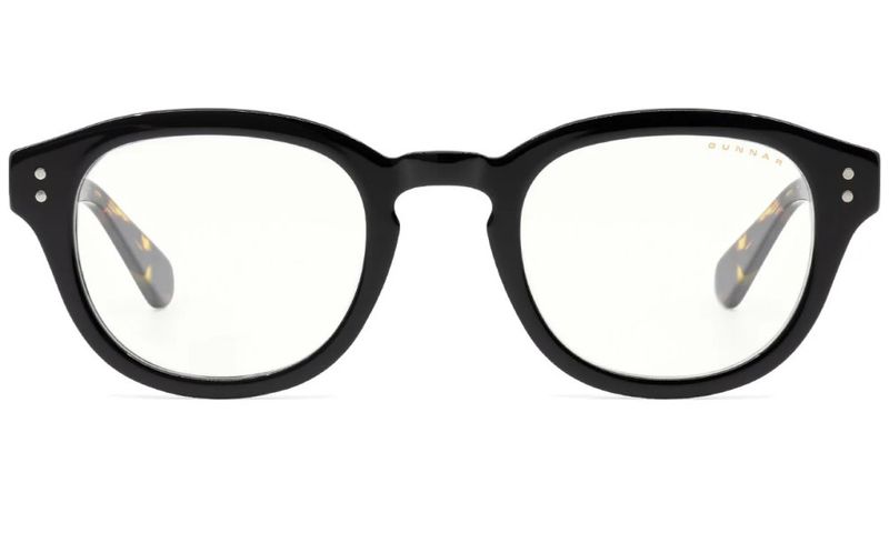 GUNNAR kancelářske/herní brýle  EMERY ONYX/JASPER čirá skla BLF 35 GUNNAR focus Brýle, kancelárské, herní, cerno-žluté obroucky, cirá skla