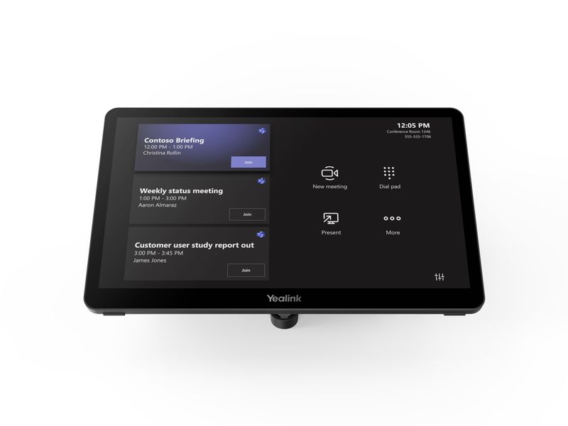 Yealink MTouch Plus, 11.6'' dotykový panel, 1920x1080