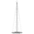 vidaXL LED vianočný stromček 550 LED farebné 300 cm