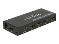 Prepínač video/audio - 5 x HDMI - desktop