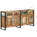 vidaXL Komoda 172x35x80 cm masívne recyklované drevo