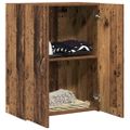 vidaXL Kancelársky kabinet Staré drevo 70 x 32 x 77.5 cm