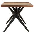vidaXL Jedálenský stôl 200x90x76 cm recyklovaný masív