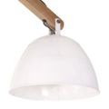 vidaXL Závesná lampa 25 W biela 29x18x85 cm E27