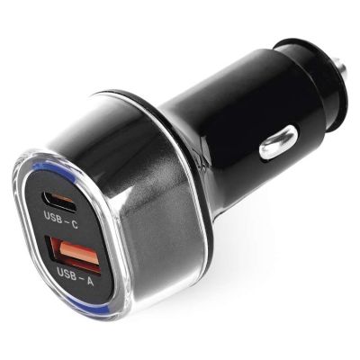 USB adaptér do auta PD/QC 48 W