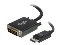DP to DVI - Black - Kábel DisplayPort - jeden spoj - DisplayPort (M) do DVI-D (M) - 1 m - čierna