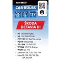 Sada autožiaroviek H7+H8 ŠKODA OCTAVIA III COMPASS
