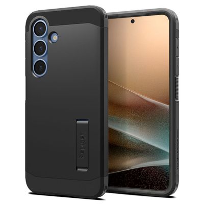 Spigen Tough Armor MagSafe puzdro pre Samsung Galaxy S25 Čierna