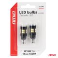 LED žiarovky CANBUS T15 W16W 15SMD 2835 Biele 12V 24V AMiO-04245