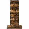 vidaXL Regál na časopisy Dymová dub 68 x 40 x 123.5 cm