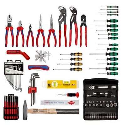 Knipex, 00 21 06 M, ZÁKLADNÍ KUFR NA NÁŘADÍ