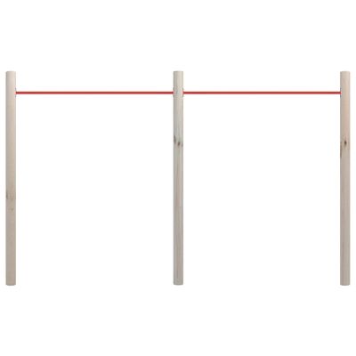 vidaXL Záhradná hrazda 272x170 cm impregnované borovicové drevo a oceľ