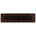 vidaXL Behúň MARSA Čierna 100 x 350 cm Polyester a PVC