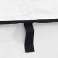vidaXL Strieška Bimini s 4 oblúkmi a stenami 243x(185-198)x137 cm