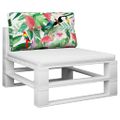 vidaXL Poduška na paletovú pohovku farebná 80x40x12 cm látka