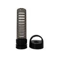 Športová fľaša Infuser All-Black 700 ml - GymBeam