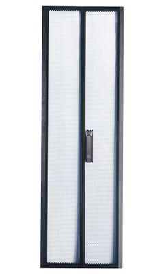 XtendLan TELCO 42U/800x1000 stojanový, černý, perforované dvoukřídlé(dvoudílné) dveře a záda Rozvadec, 19", stojanový, rozebíratelný, výška 42U, 800×1000, dvoudílné perforované dvere a záda, cerný
