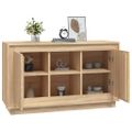 vidaXL Komoda dub sonoma 102x35x60 cm spracované drevo