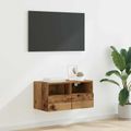 vidaXL TV nástenná skriňa 60 x 30 x 30 cm Staré drevo Kompozitné drevo
