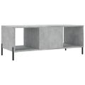 vidaXL Konferenčný stolík betónovo sivý 102x50x40 cm kompozitné drevo