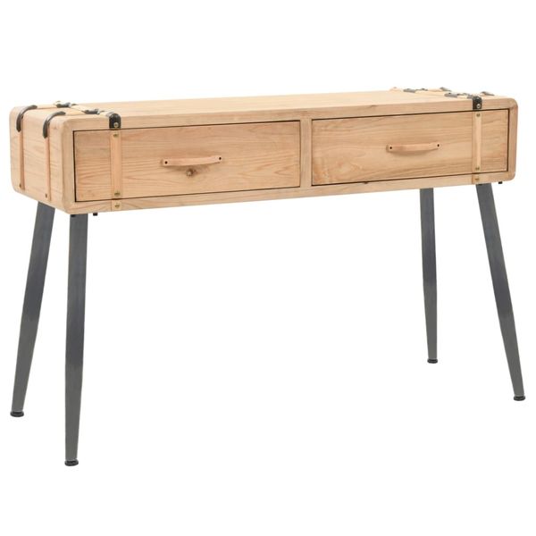vidaXL Komoda, jedľový masív, 115x40.5x76 cm
