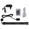 Ponorné akváriové bodové LED svietidlo s bublinami RGB 32 cm