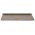 vidaXL Samolepiace nášľapy na schody vzhľad sisal 30ks 65x21x4cm modré