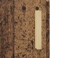 vidaXL Servírovacia skriňa Staré drevo 34.5 x 32.5 x 90 cm
