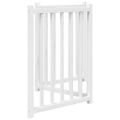 vidaXL Brána pre psa skladacia 3 panely 150 cm masívne jedľové drevo